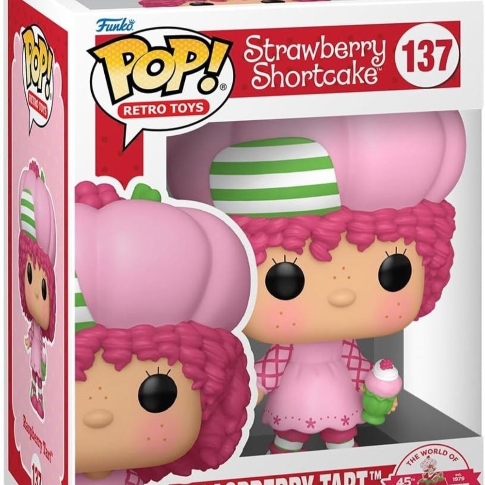 Funko Pop! Strawberry Shortcake Raspberry Tart & Airfreshener 3 Pack Lot NWT